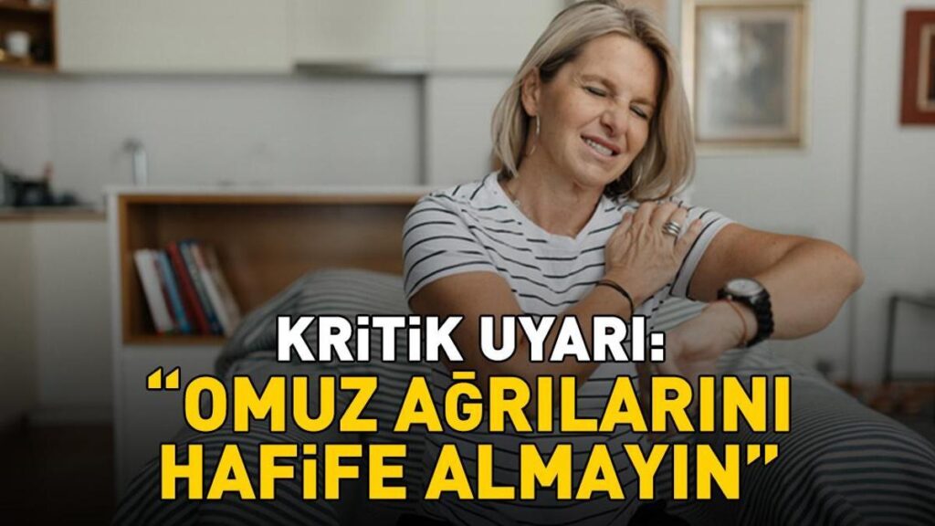 Sessizce ilerleyen tehlike! Omuz ağrılarını hafife almayın