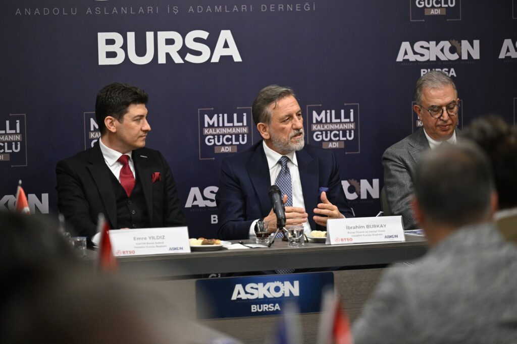 BTSO Yönetim Kurulu Başkanı İbrahim Burkay ASKON’un Konuğu Oldu