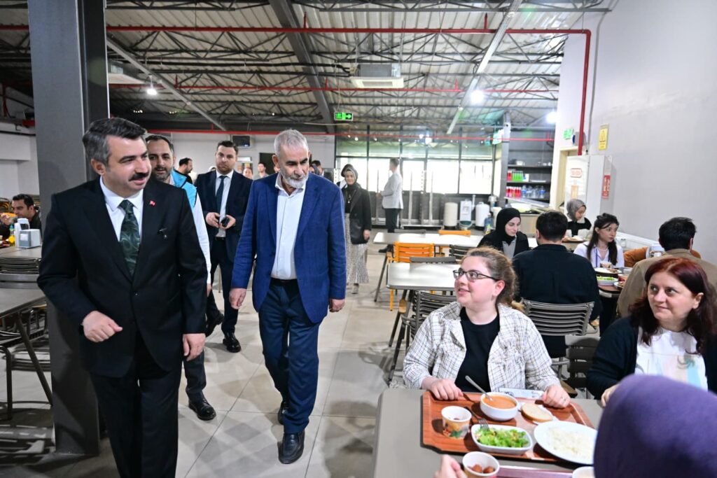 Başkan Yılmaz’dan emekçilere 1 Mayıs ziyareti