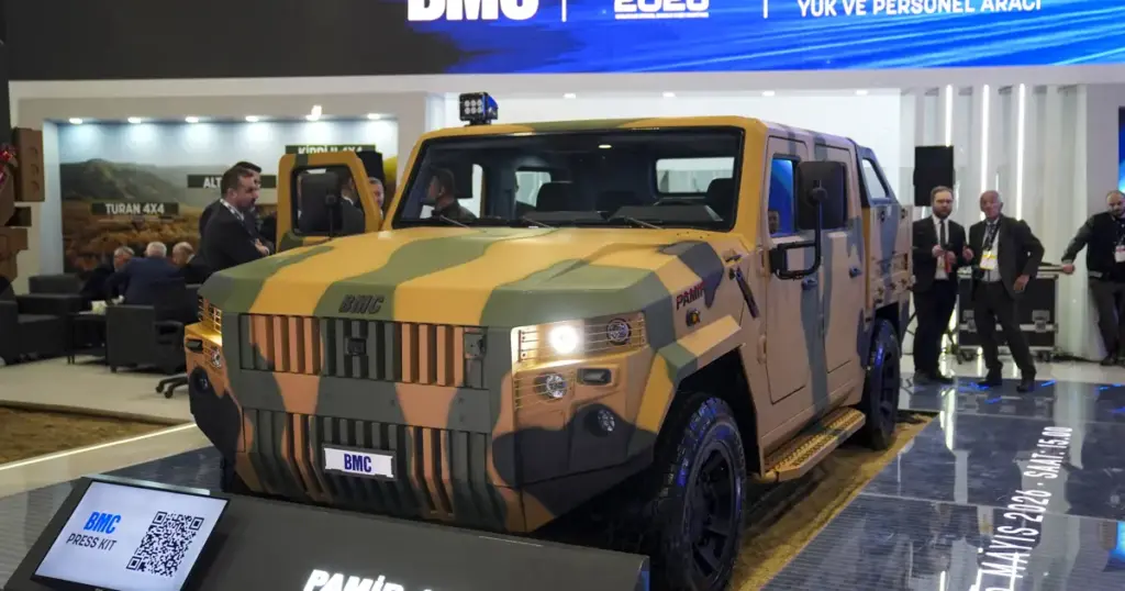 Türkiye’nin yeni savunma gücü ilk kez görücüye çıktı. PAMİR 4×4 göreve hazır