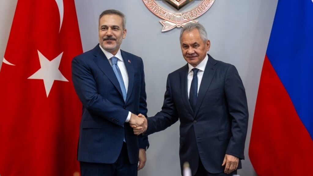 Hakan Fidan, Moskova’da Şoygu ile görüştü
