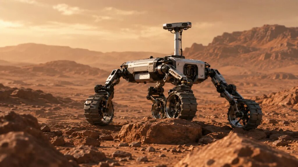 Mars’ın engebeli yollarına akıllı çözüm: NASA yeni aracını işte böyle duyurdu!
