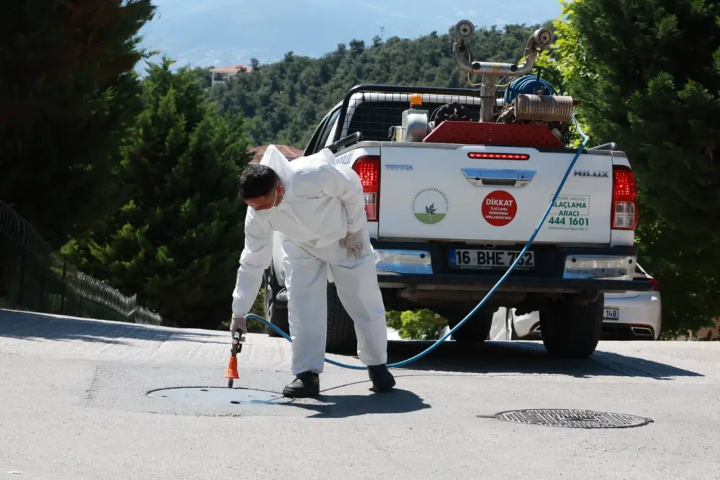 Osmangazi Belediyesi’nden Haşerelere Karşı Etkin Mücadele