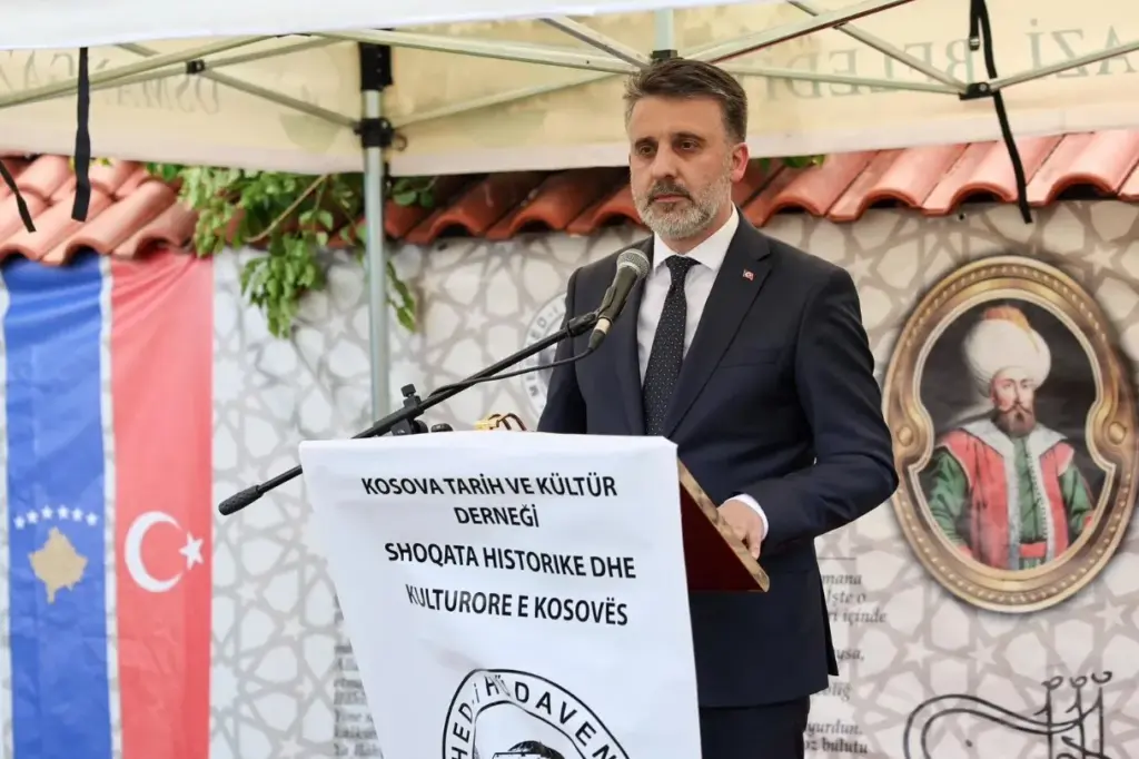 Sultan 1. Murad Han, Kosova’daki türbesinde anıldı