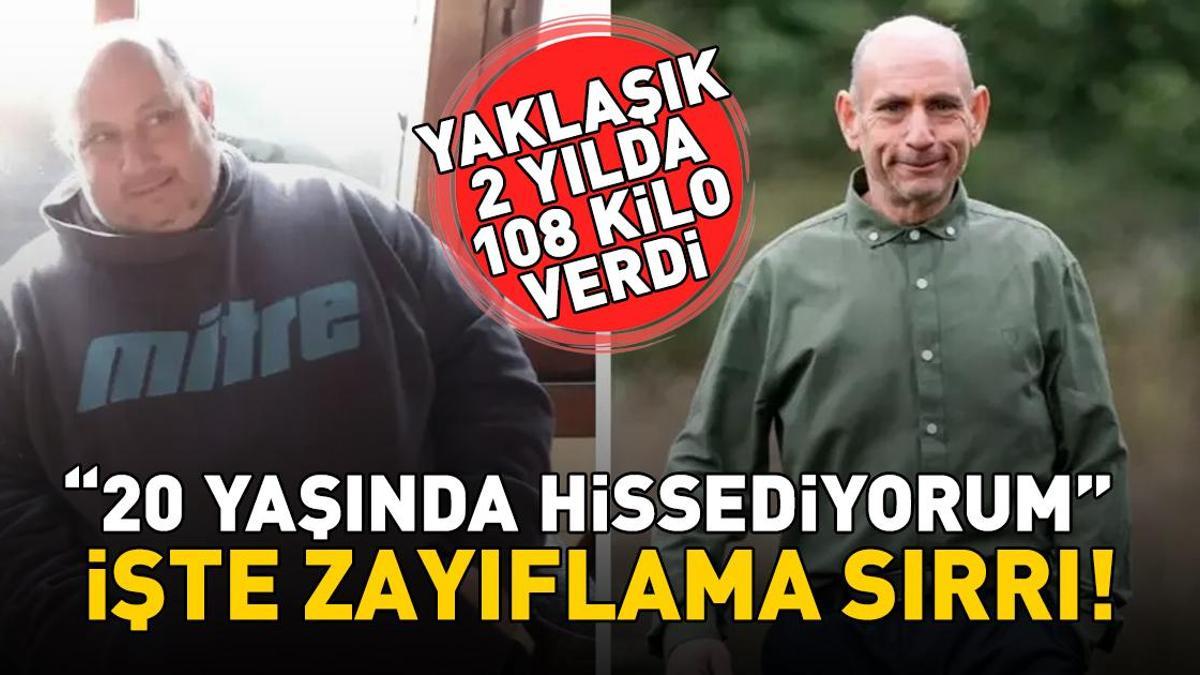 YAKLAŞIK 2 YILDA 108 KİLO VERDİ! Zayıflama sırrı şaşırttı: ‘20 yaşında hissediyorum’